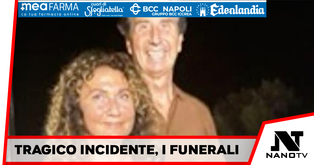 Travolti da un tragico destino, Salerno si stringe ai familiari di Wilma e Mario. I funerali