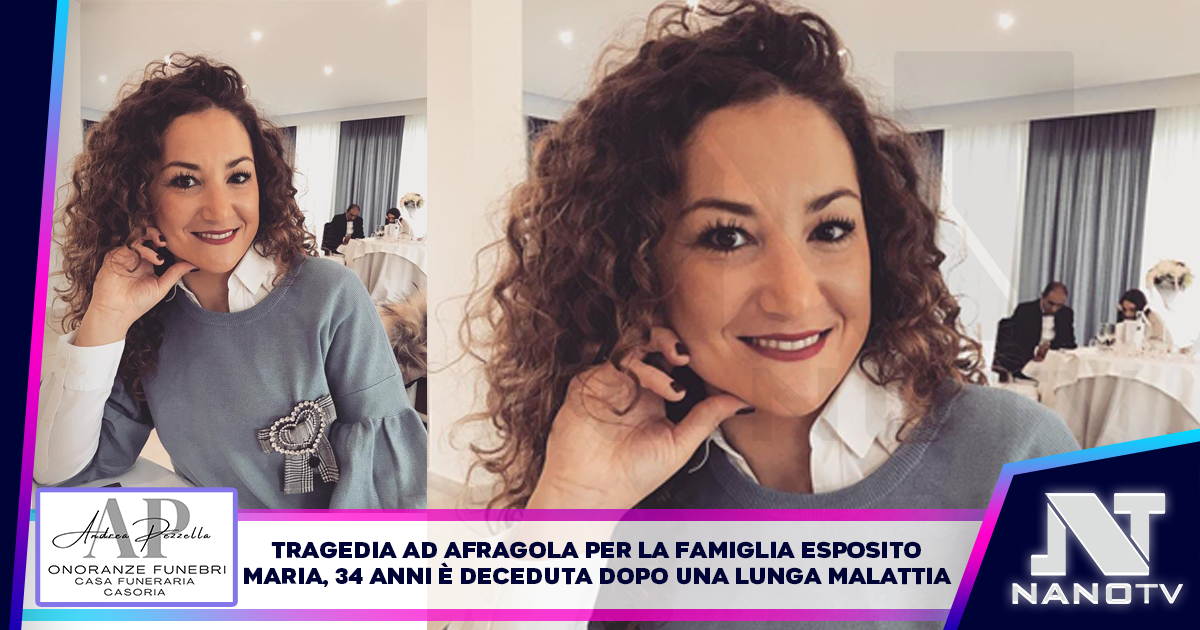 Afragola. Arrivera’ alle 10,30 alla chiesa di San Giorgio la salma di Maria Esposito per l’ultimo saluto