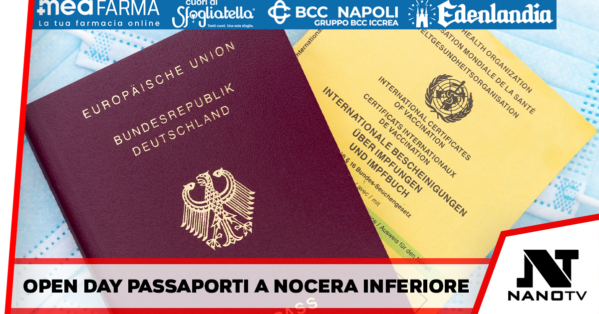 Nocera Inferiore: Open Day Passaporti, ecco quando