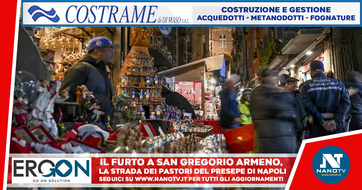 Rubate le grate di ghisa in strada pastori a Napoli