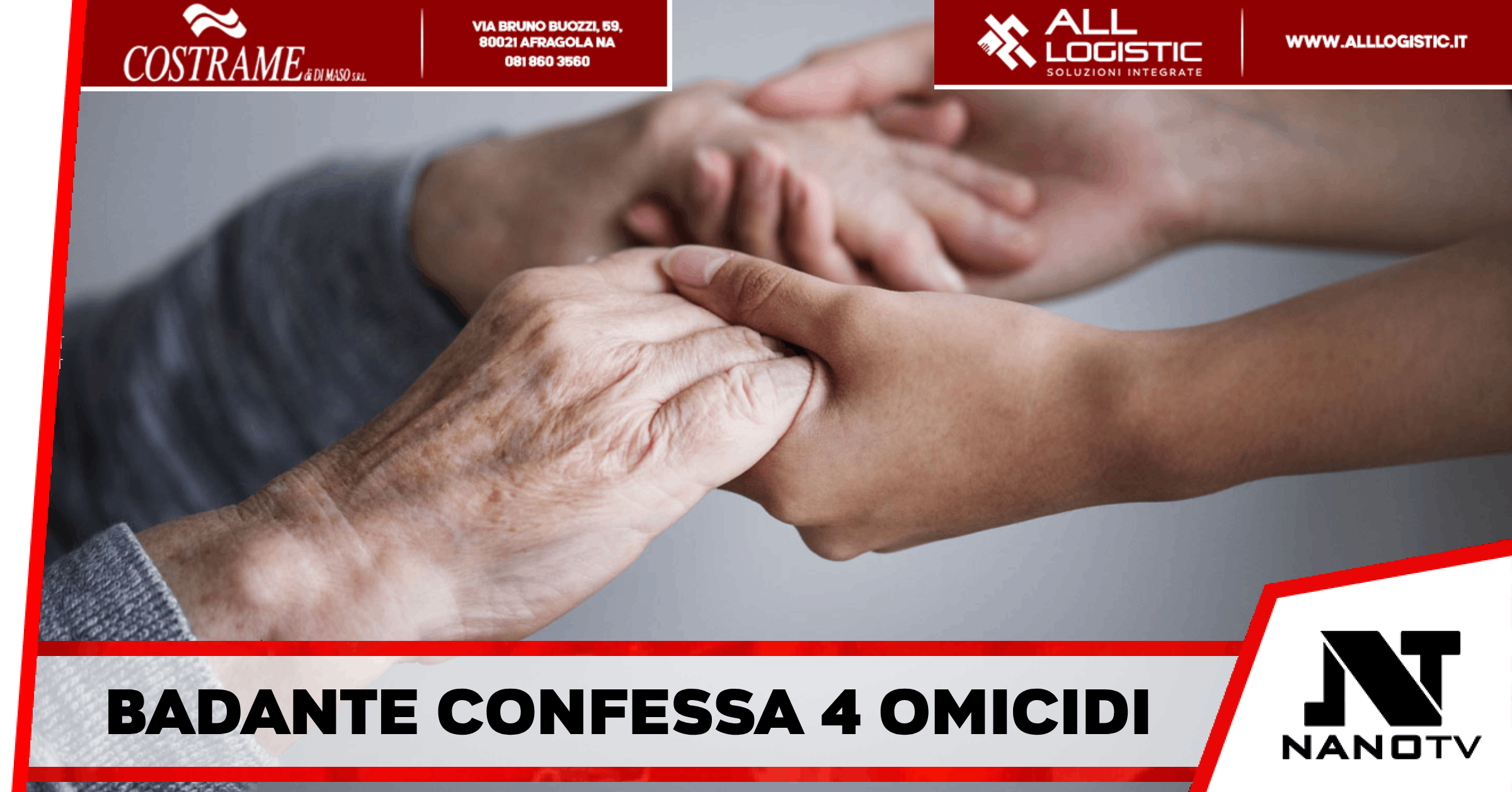 Caserta – Bandante confessa di aver ucciso 4 anziani attraverso la somministrazione di farmaci, indagini in corso