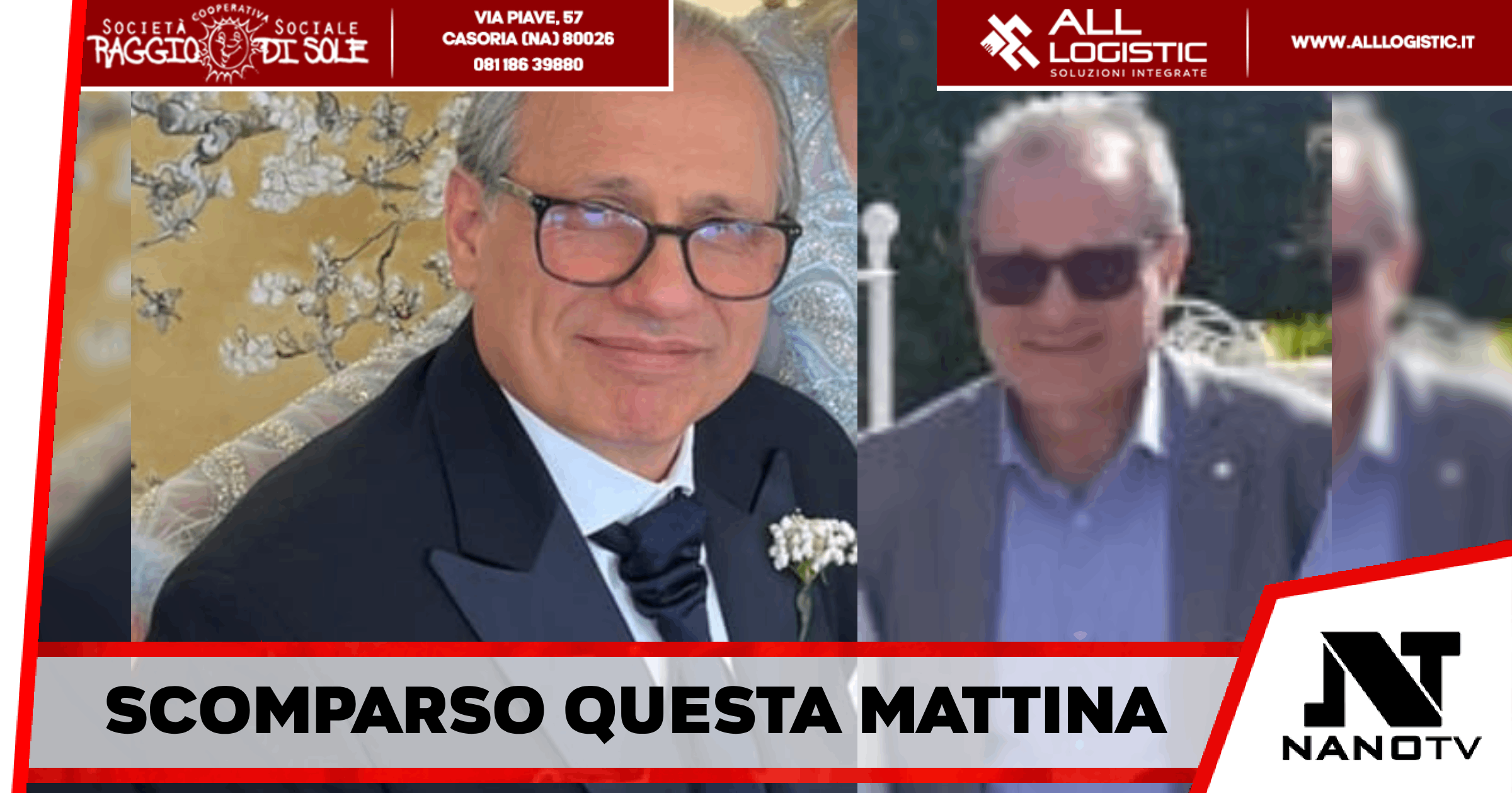 Afragola – Appello di una famiglia per un uomo scomparso a San Michele, conosciuto come “Raffaele il macellaio”