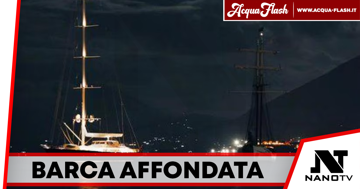 Palermo, barca a vela affonda a causa del maltempo: sette dispersi