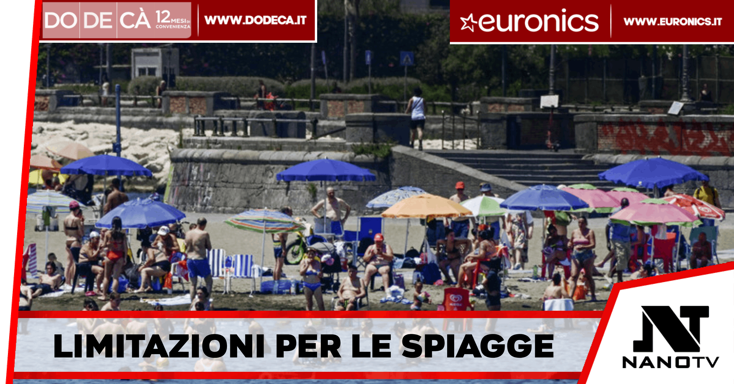 Napoli – Limitazioni per le spiagge di “Bagno Donn’Anna” e “Delle Monache”