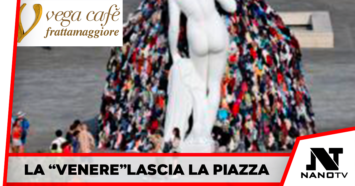La “Venere degli Stracci” lascia la piazza, ecco l’opera che la sostituirà