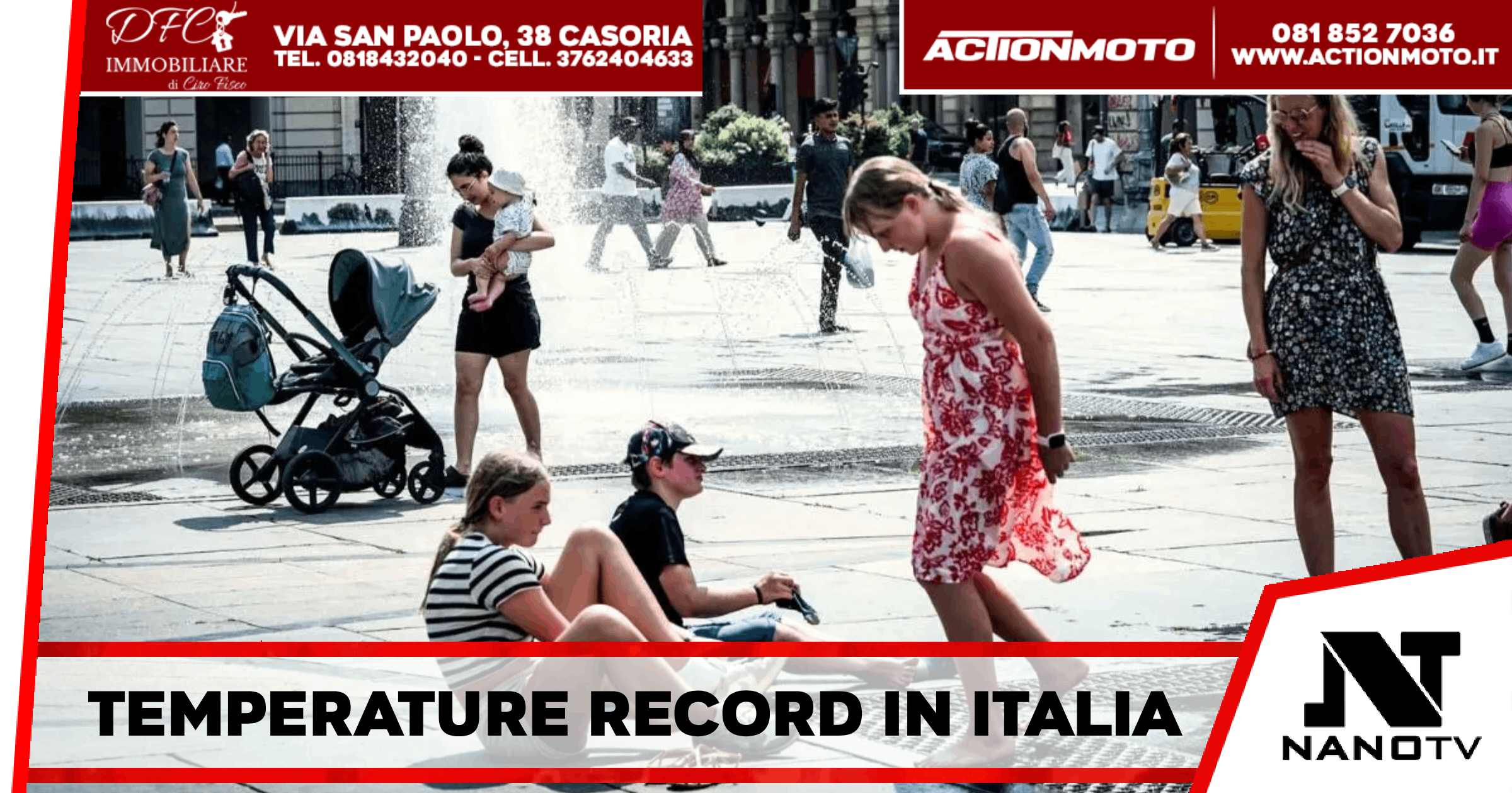 Weekend di Caldo Estremo: Bollini Rossi e Temperature Record in Italia