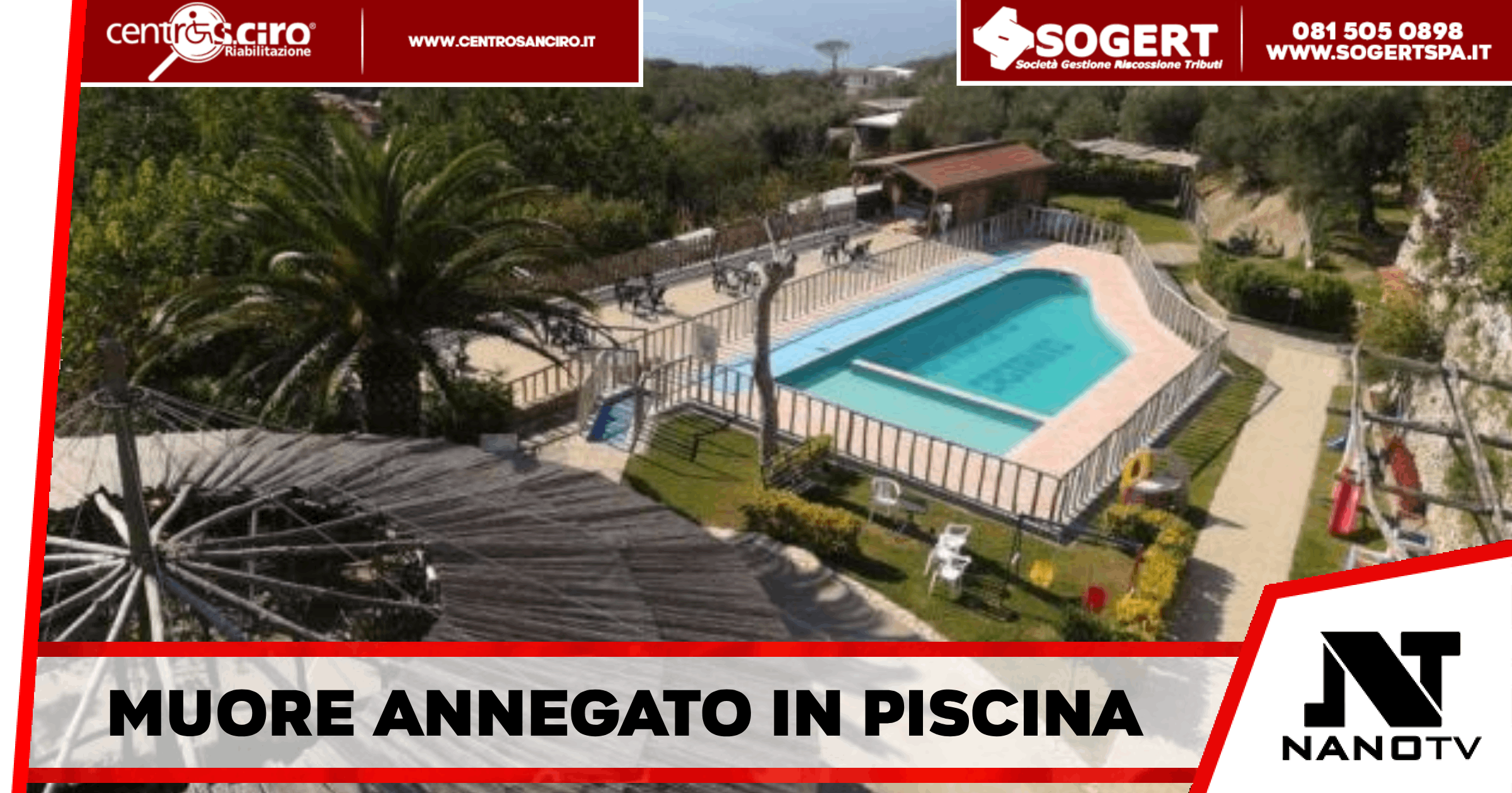 Vico Equense – Bimbo di 7 anni muore annegato in piscina, i tentativi di rianimarlo non hanno avuto successo