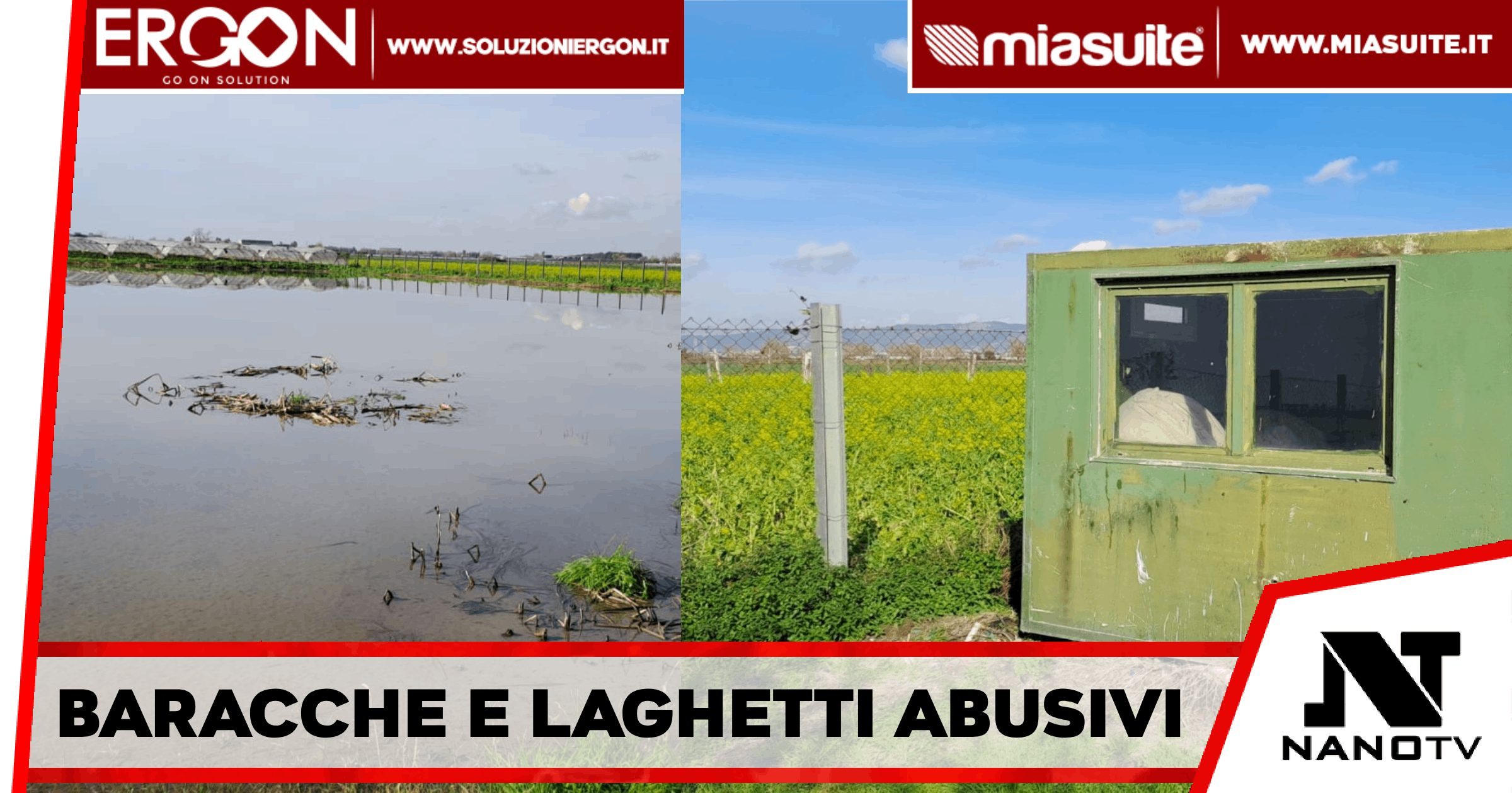 Napoli – Polizia Metropolitana, duro colpo ai bracconieri: a Caivano demolite baracche e prosciugati laghetti abusivi, a Giugliano sequestrati richiami illeciti