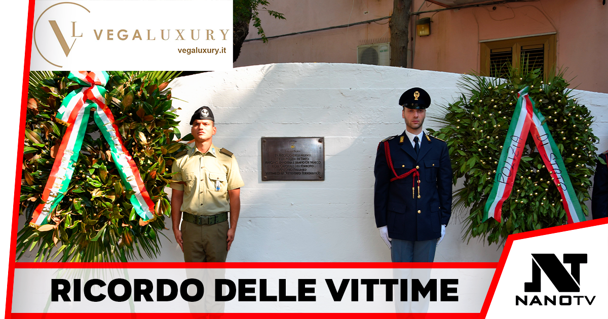 Attentato terroristico a Salerno, il ricordo per gli agenti vittime di Terrorismo