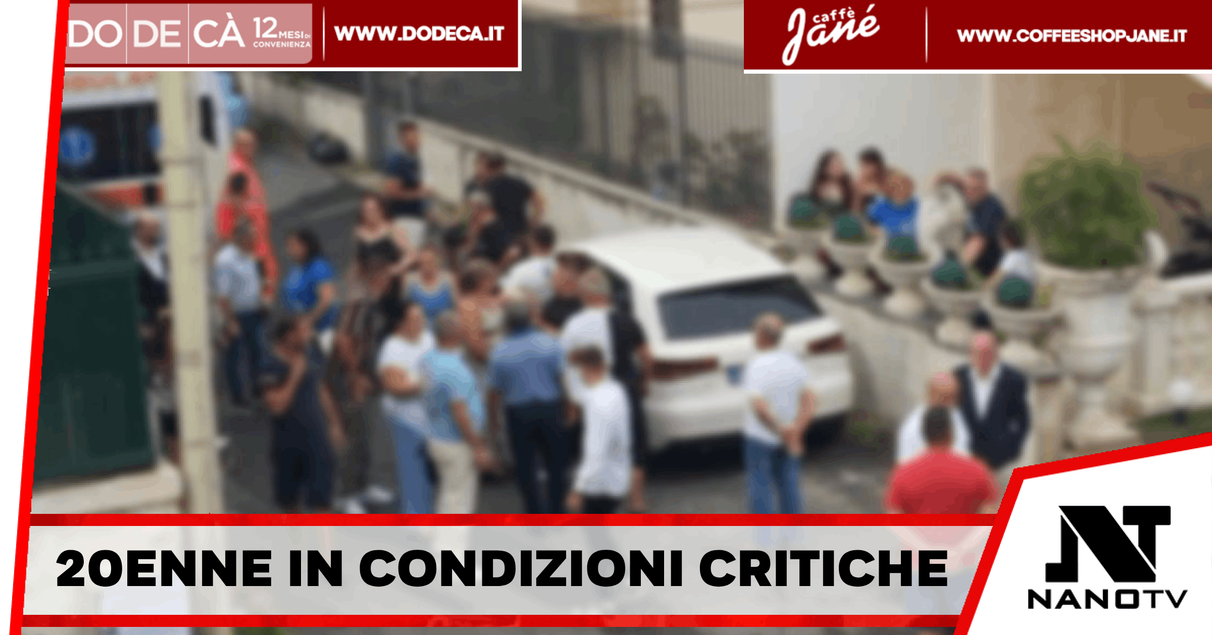 Trentola Ducenta – Investita una giovane 20enne dopo lite familiare, in condizioni critiche