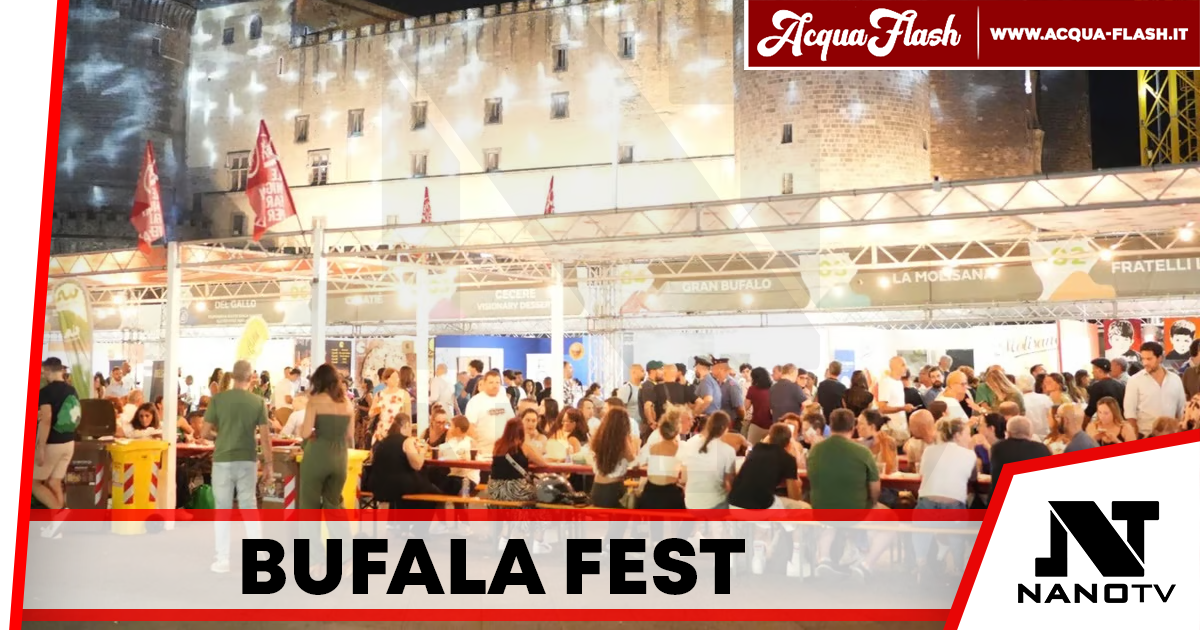 Napoli accoglie migliaia di visitatori per l’ottava edizione di Bufala Fest