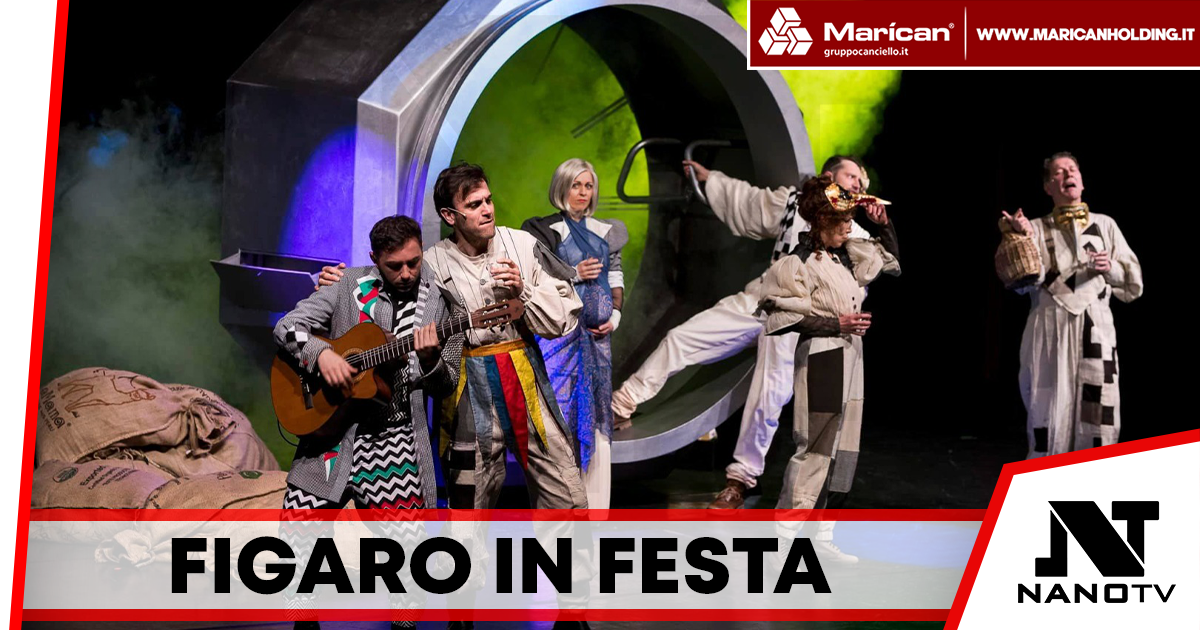 Due giorni di celebrazione di Figaro al Centro Direzionale di Napoli