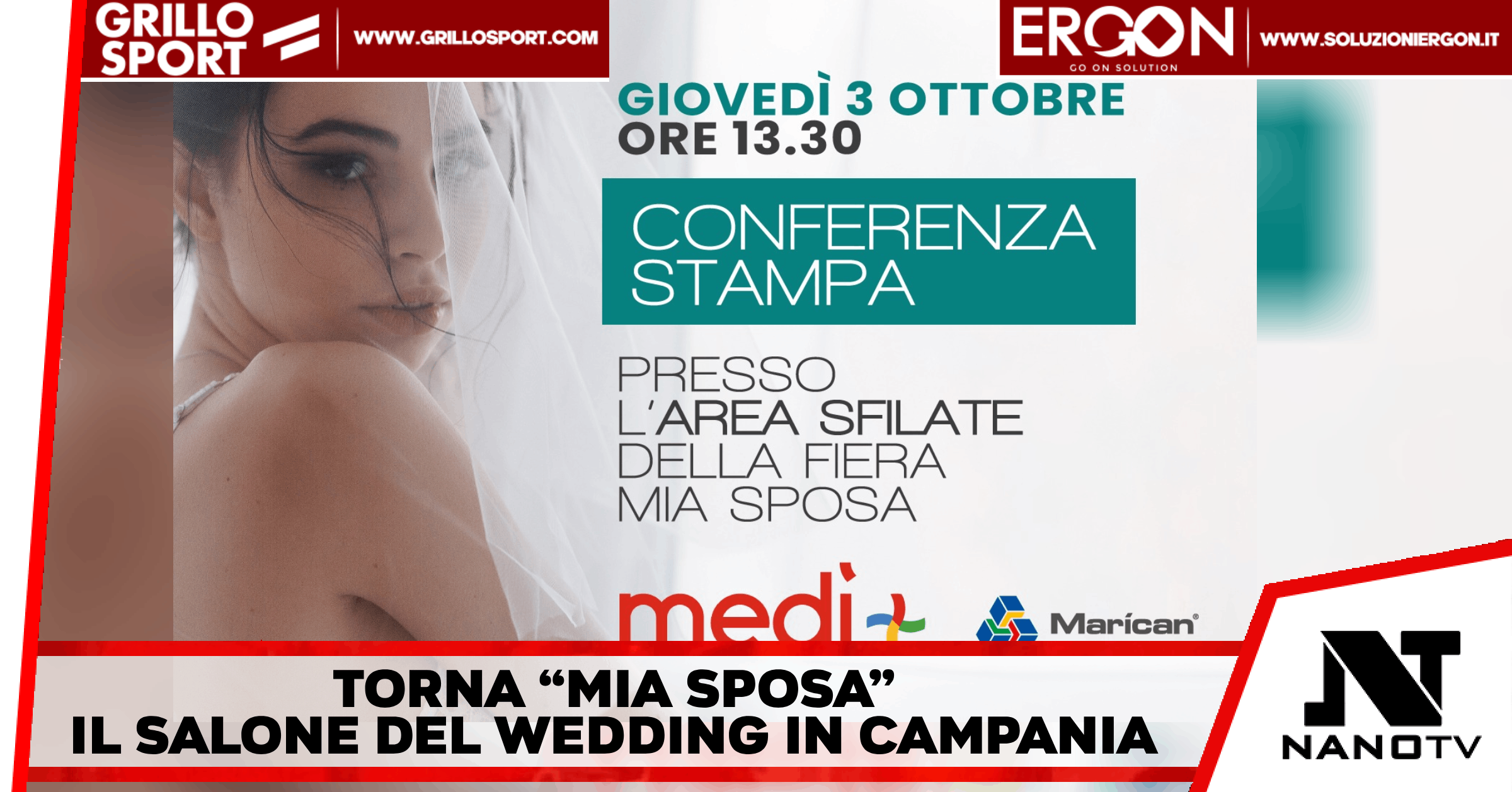 Campania – Torna “Mia sposa”, il salone del wedding in Campania, un evento di beneficenza a sostegno del Telefono Rosa