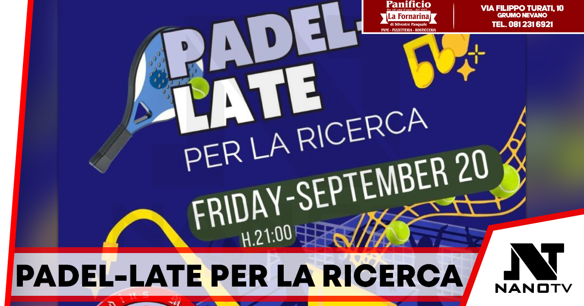 Grumo Nevano: Padel e solidarietà per la ricerca contro il melanoma