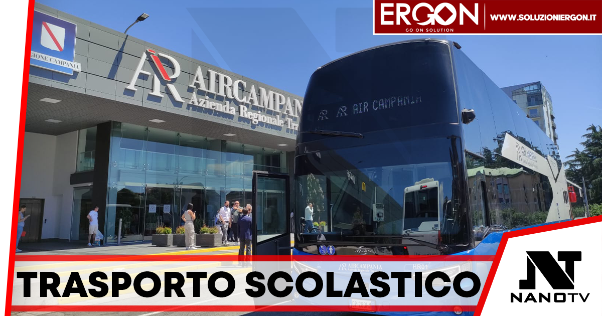 AIR Campania: al via il nuovo piano regionale di trasporto scolastico con 1.500 corse giornaliere