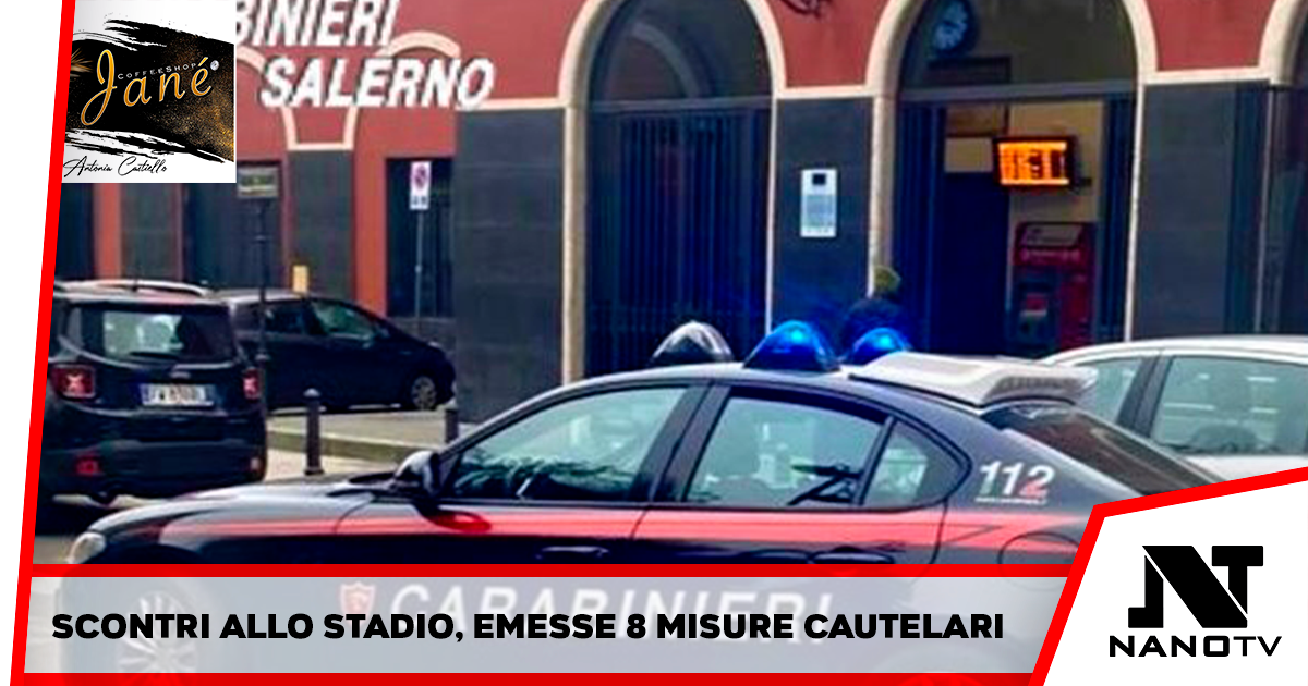 Angri: partita di calcio con sassi e bombe carta, ferito anche il comandante. Emesse 8 misure cautelari
