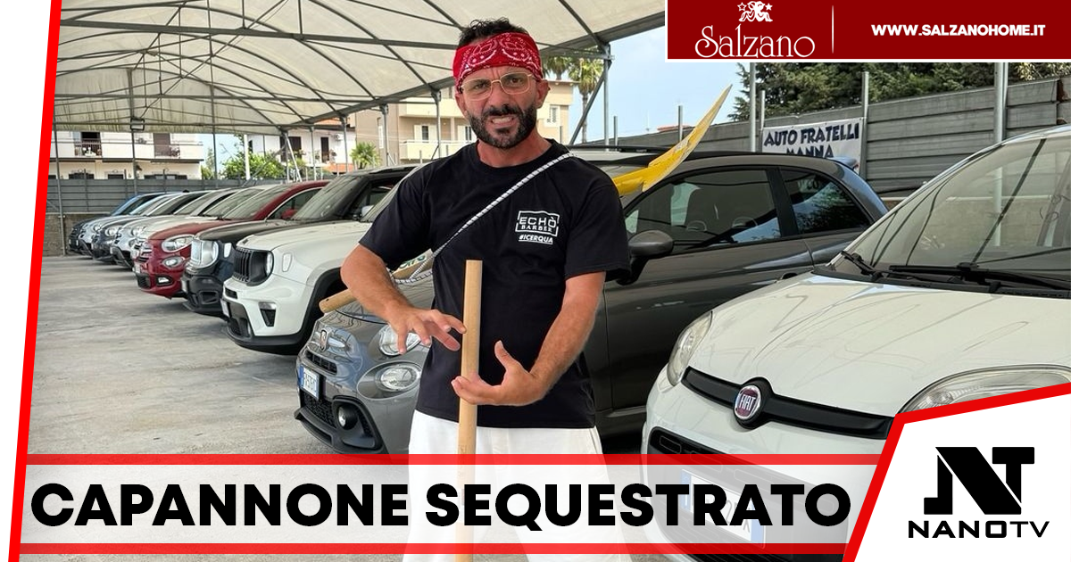 Sequestrata l’autorimessa di Manna: problemi per il noto TikToker