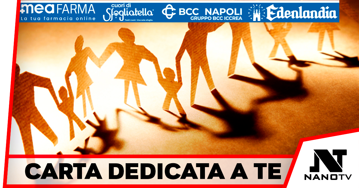 Carta dedicata a te: a Napoli oltre 20mila famiglie non l’avranno, ecco il perchè