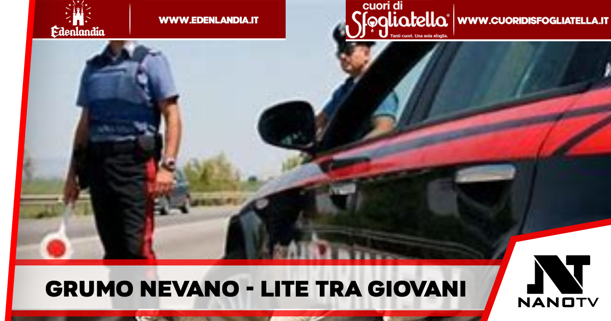 Mega rissa a Grumo Nevano i Carabinieri riportano ordine