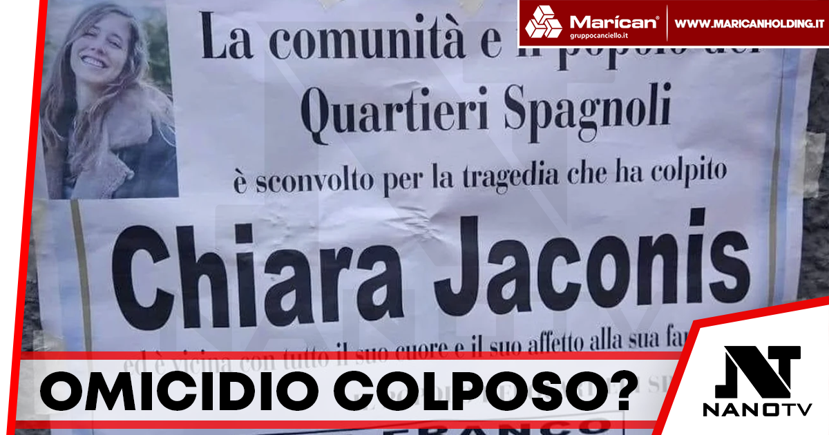 Si pensa all’omicidio colposo per la tragedia nei Quartieri Spagnoli: statuina causa la morte di una turista