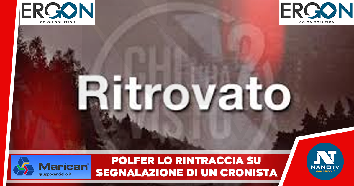 Trovato a Roma uomo scomparso da Napoli, caso a ‘Chi l’ha visto’