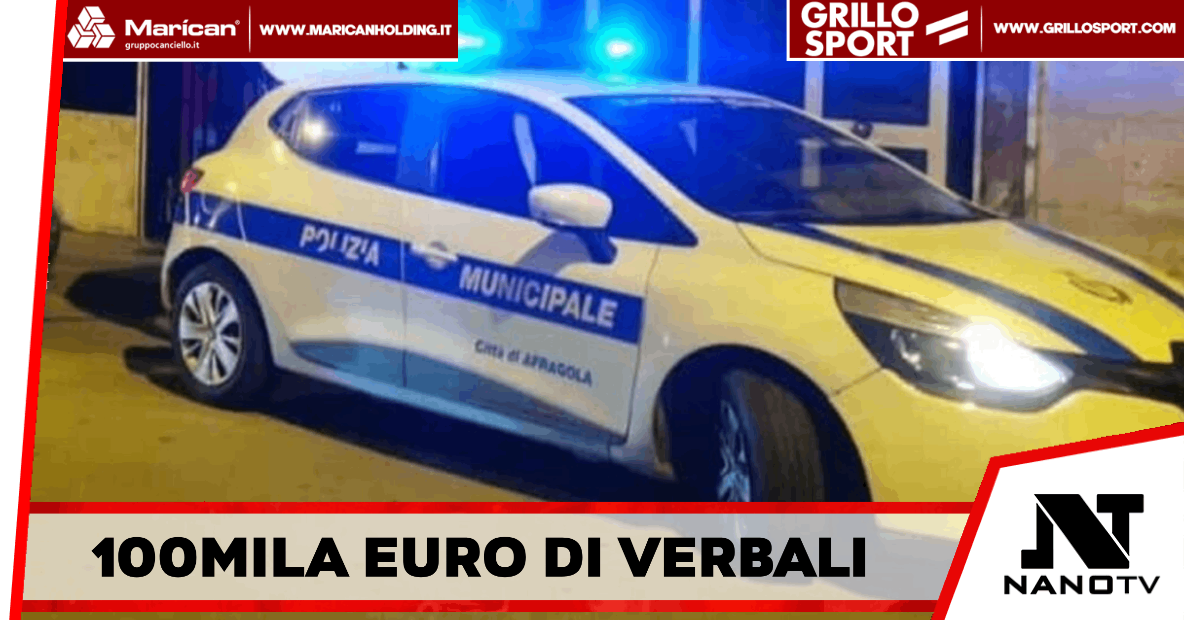 Afragola – Nell’arco di un mese 100mila euro di verbali per automobilisti indisciplinati e sversamenti di rifiuti abusivi