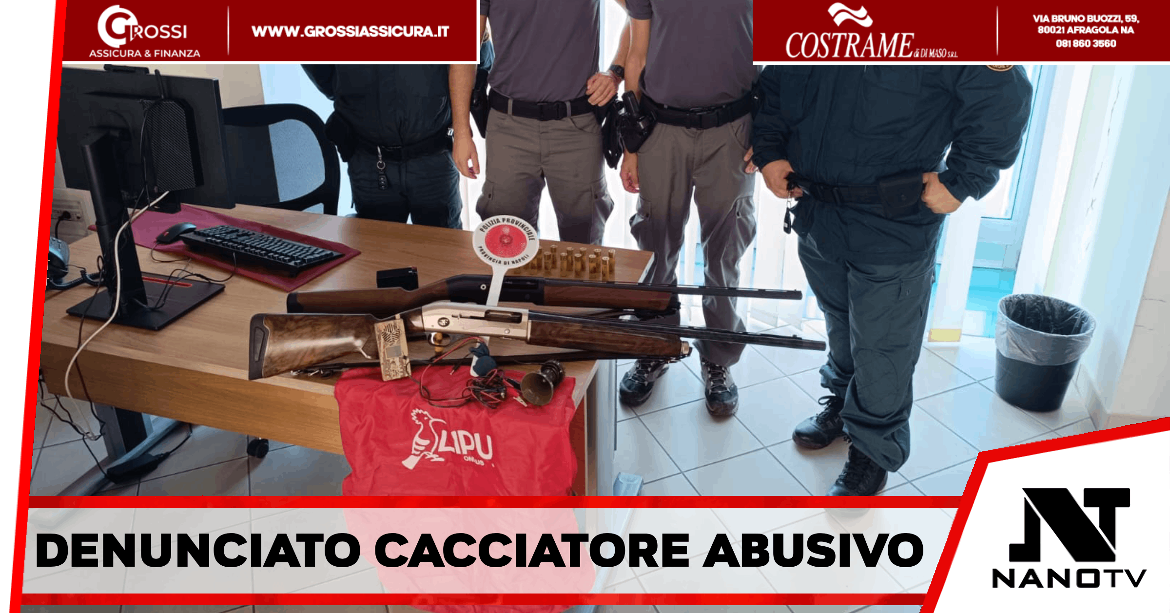 Saviano – Denunciato cacciatore abusivo con fucile rubato, sequestrata l’arma