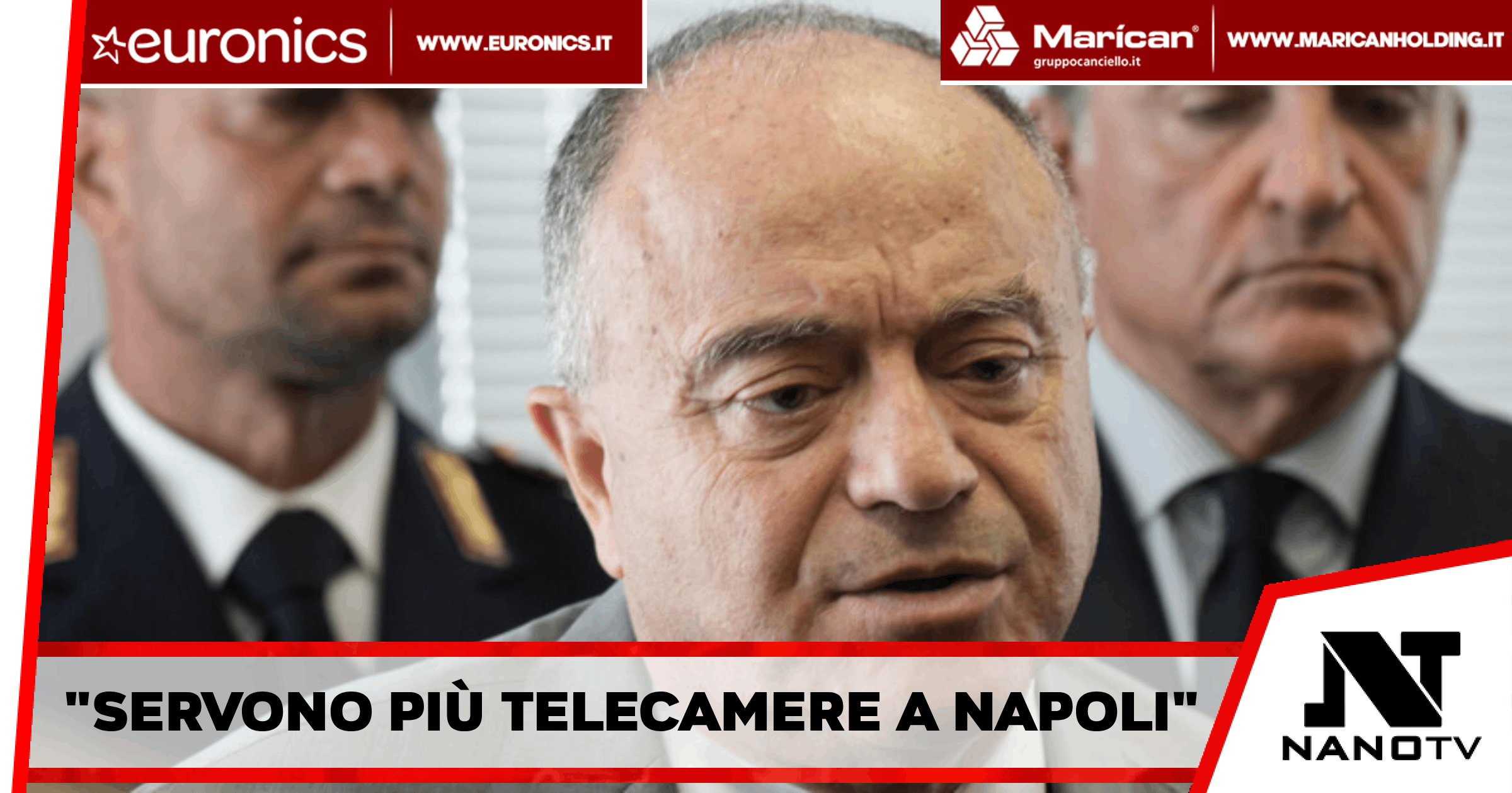 Napoli – Nicola Gratteri: “Se ci sono più soldi mettiamo più telecamere” in merito all’uccisione del 15enne nella notte tra mercoledì e giovedì
