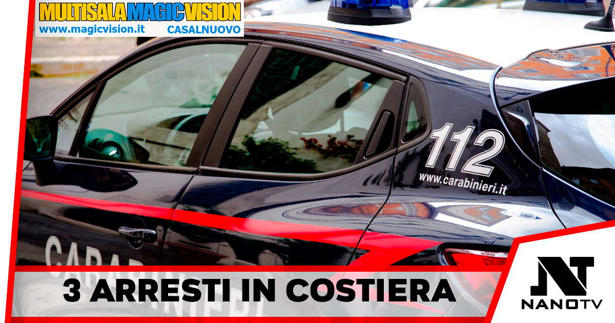 Rubano da esercizi commerciali, 3 arresti in Costiera. Profitto complessivo oltre 900 mila euro
