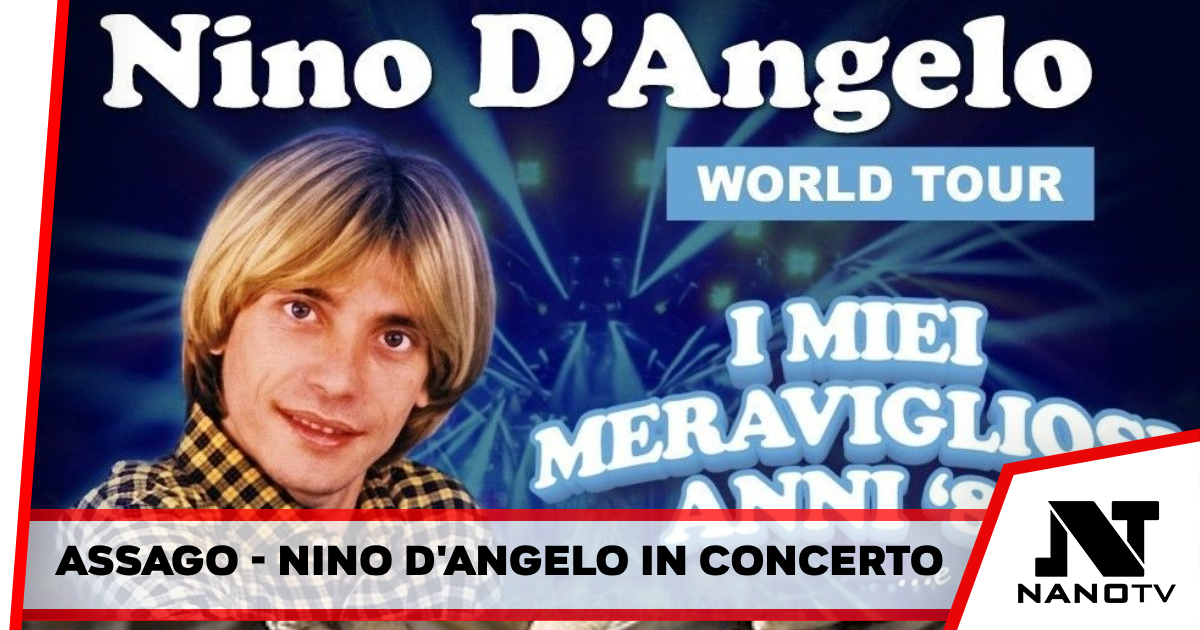 Assago – Nino D’Angelo in concerto il 5 dicembre