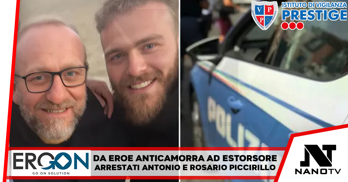 Antonio e Rosario Piccirillo arrestati per tentata estorsione. Tra le vittime anche Rita de Crescenzo