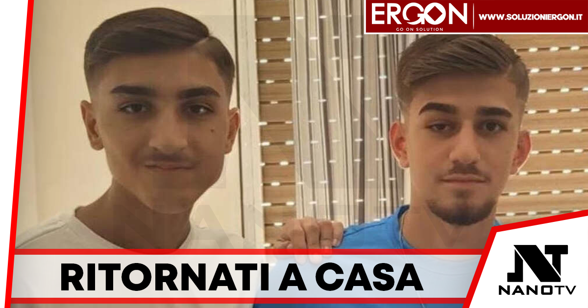 Biagio e Domenico tornano a Casoria: grande sollievo per la comunità