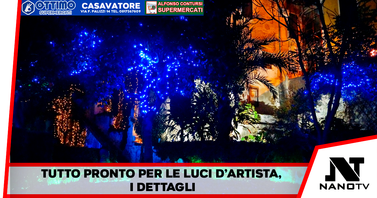 Salerno luci d’artista: nuove assunzioni e piano sicurezza, i dettagli