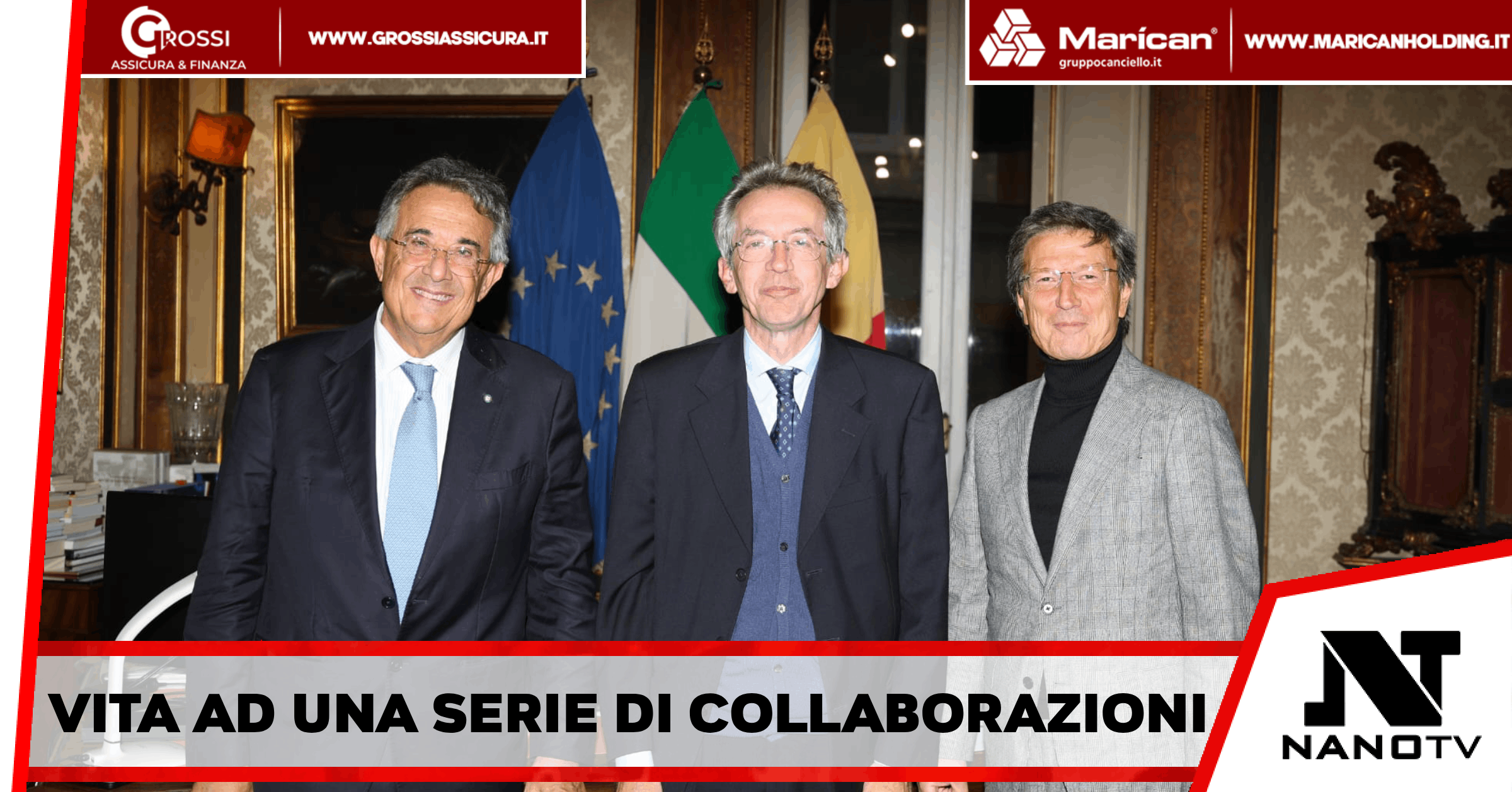 Napoli – Gaetano Manfredi riceve a Palazzo San Giacomo il direttore generale della RAI Roberto Sergio, daranno vita ad una serie di collaborazioni