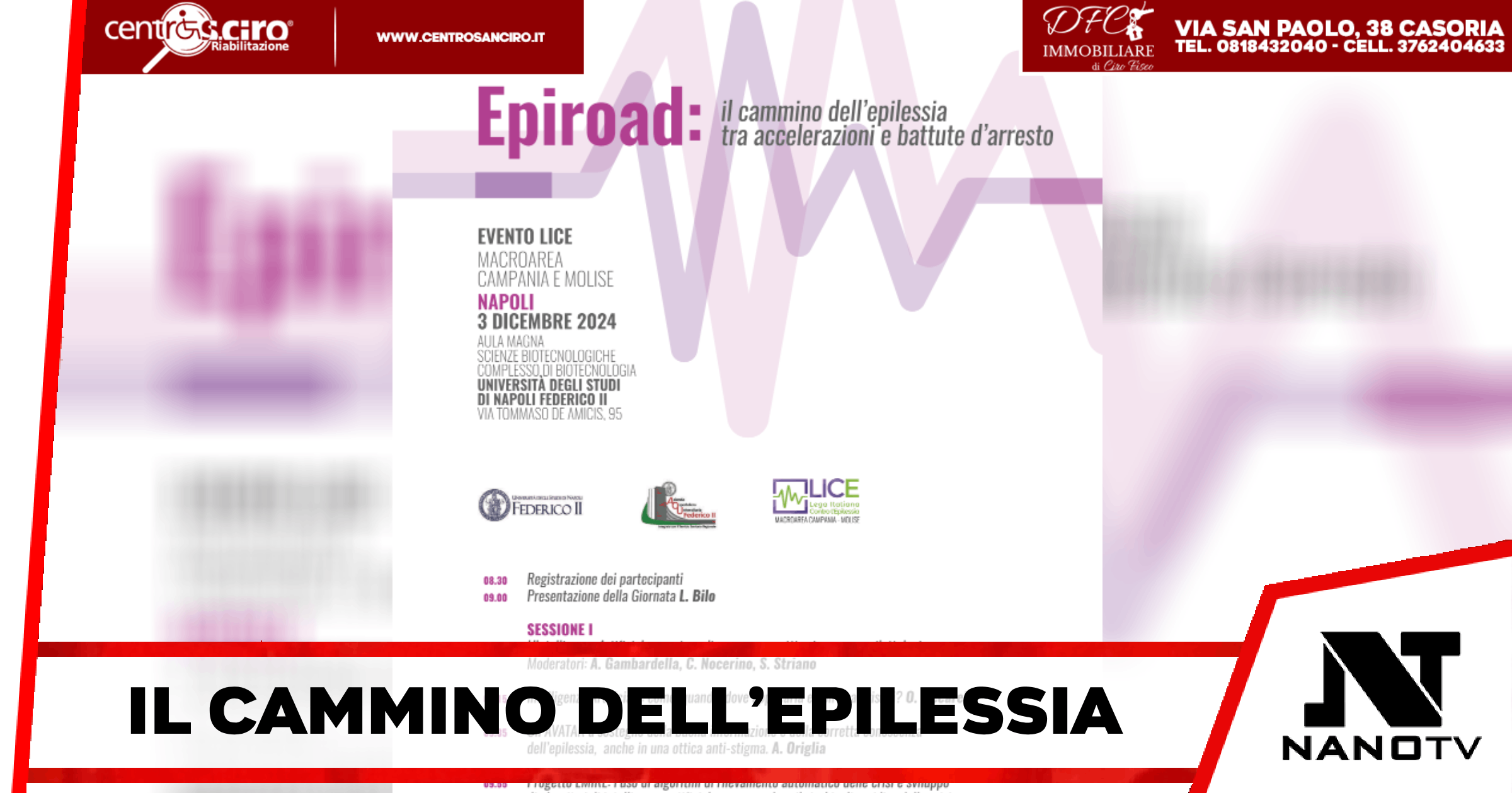 Campania – EPIROAD: Il cammino dell’epilessia tra accelerazioni e battute d’arresto