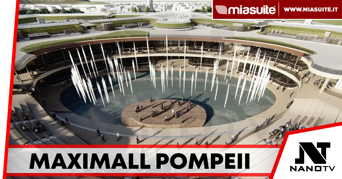 Maximall Pompeii apre il 28 novembre: il nuovo centro commerciale a Torre Annunziata