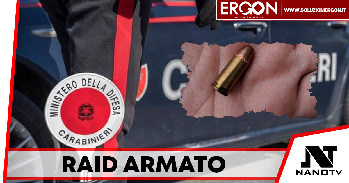 Raid armato a Grumo Nevano: colpi di pistola contro una ditta edile