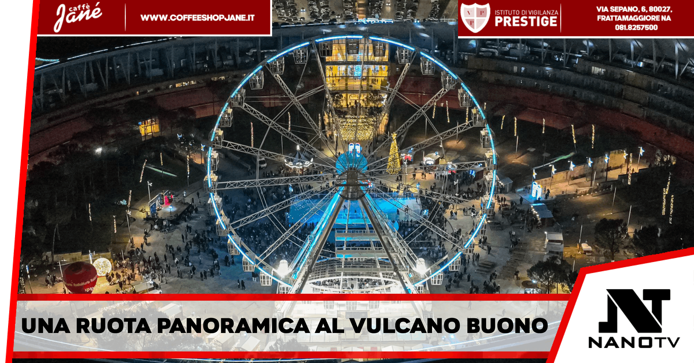 Nola – Torna Christmas Dreams al vulcano buono di Nola, dal 16 Novembre fino al 6 Gennaio