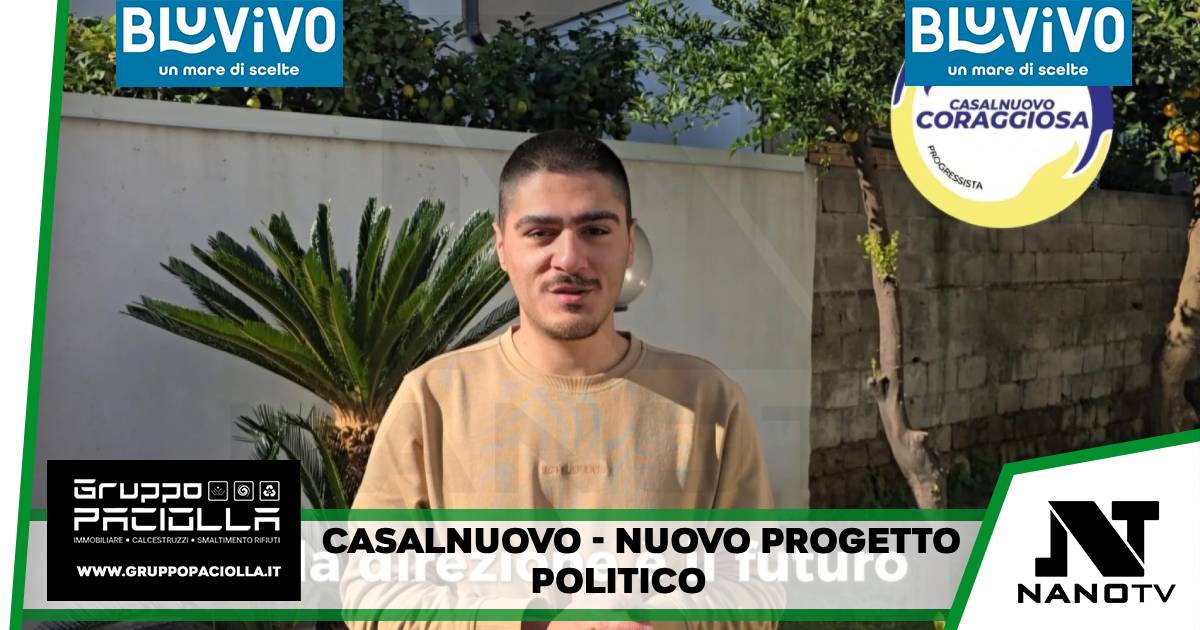 Nuovo progetto politico a Casalnuovo per le prossime elezioni