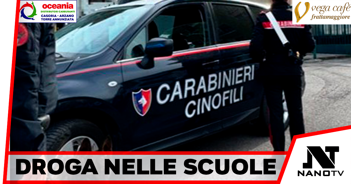 Salerno, droga negli istituti scolastici. Sequestrati diversi quantitativi di hashish