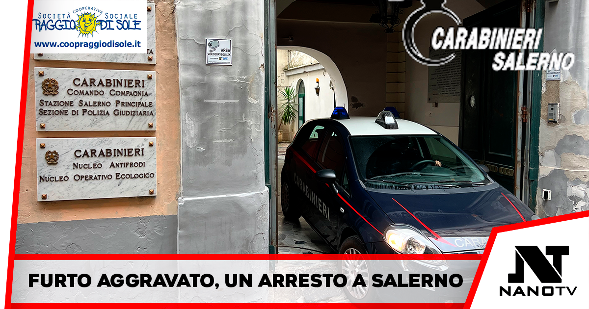 Salerno: ruba denaro dalle cassette per le offerte, arrestato