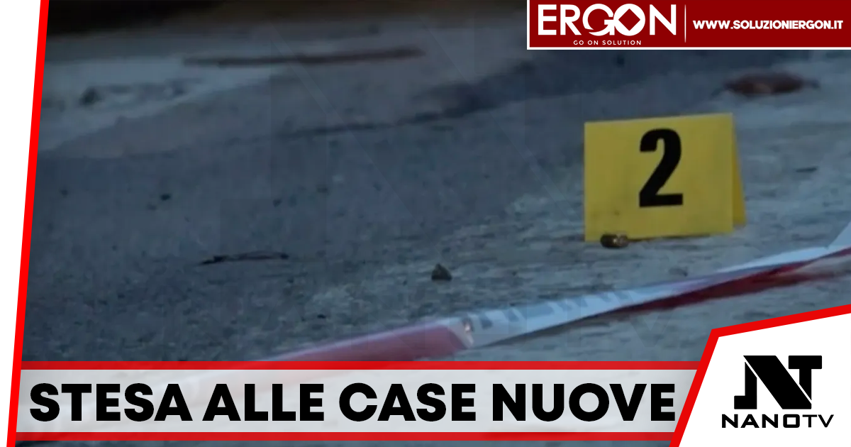 Napoli, colpi d’arma da fuoco alle Case Nuove: ritrovati cinque bossoli in via Padre Ludovico da Casoria