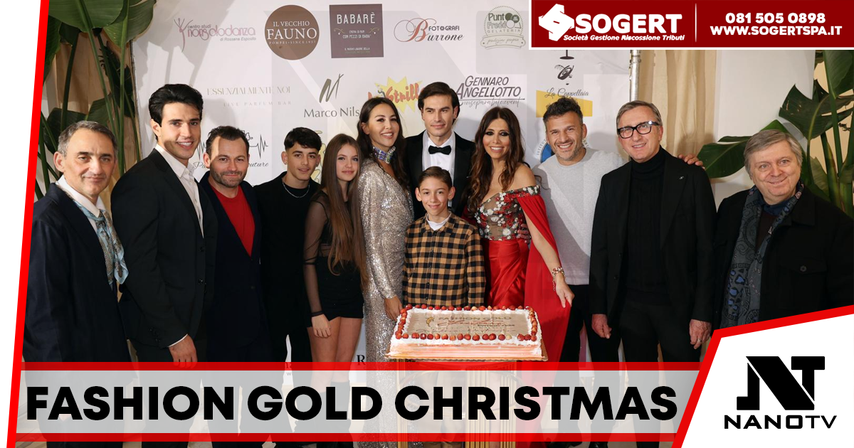 Successo straordinario per il Fashion Gold Christmas 2024: sfilate, spettacolo e premi a Villa Cimmino