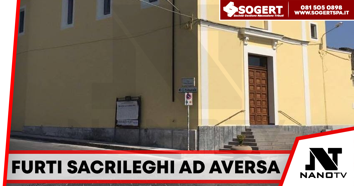 Furti alle chiese di Aversa: scassinati le cassette delle offerte, il parroco: “Bastava chiedere”
