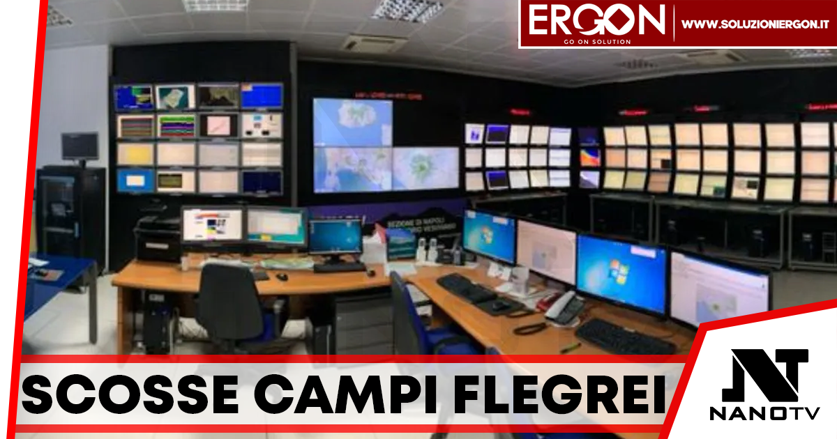 Terremoto ai Campi Flegrei: scosse nella serata di ieri