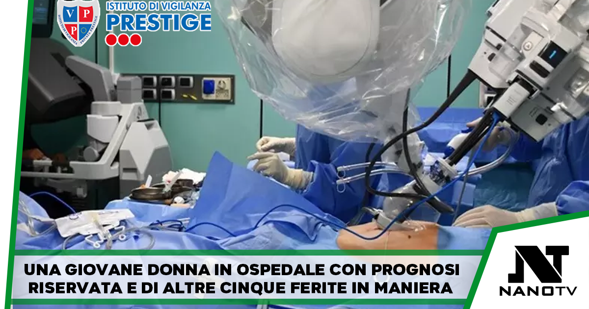 Sei feriti in scontro tra auto, una con prognosi riservata