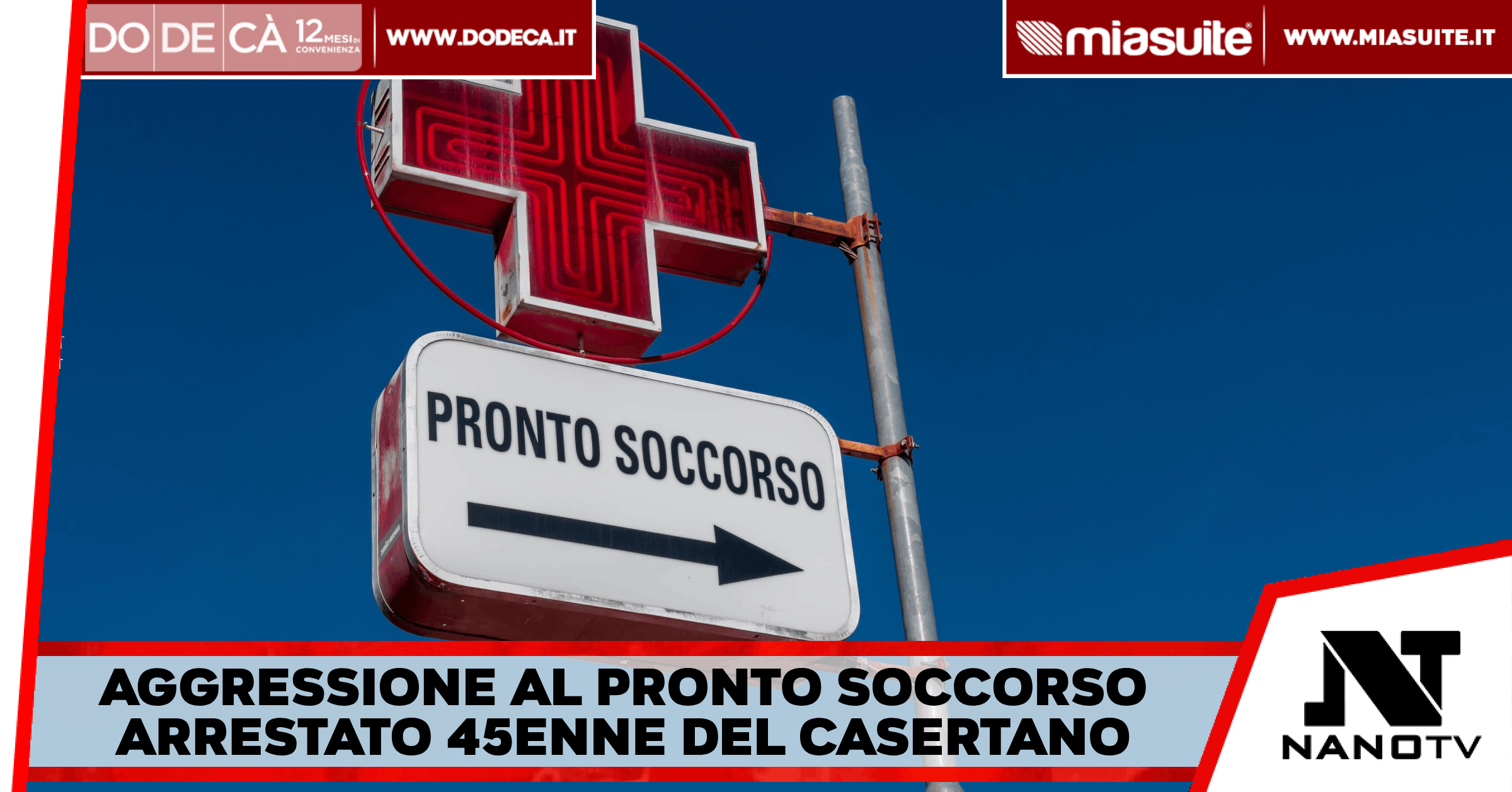 Bologna – Aggressione al pronto soccorso, infermiere colpito al volto da un uomo 45enne del Casertano, arrestato