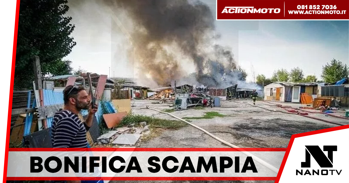 Partiranno a Scampia i lavori di bonifica del campo rom di Cupa Perillo