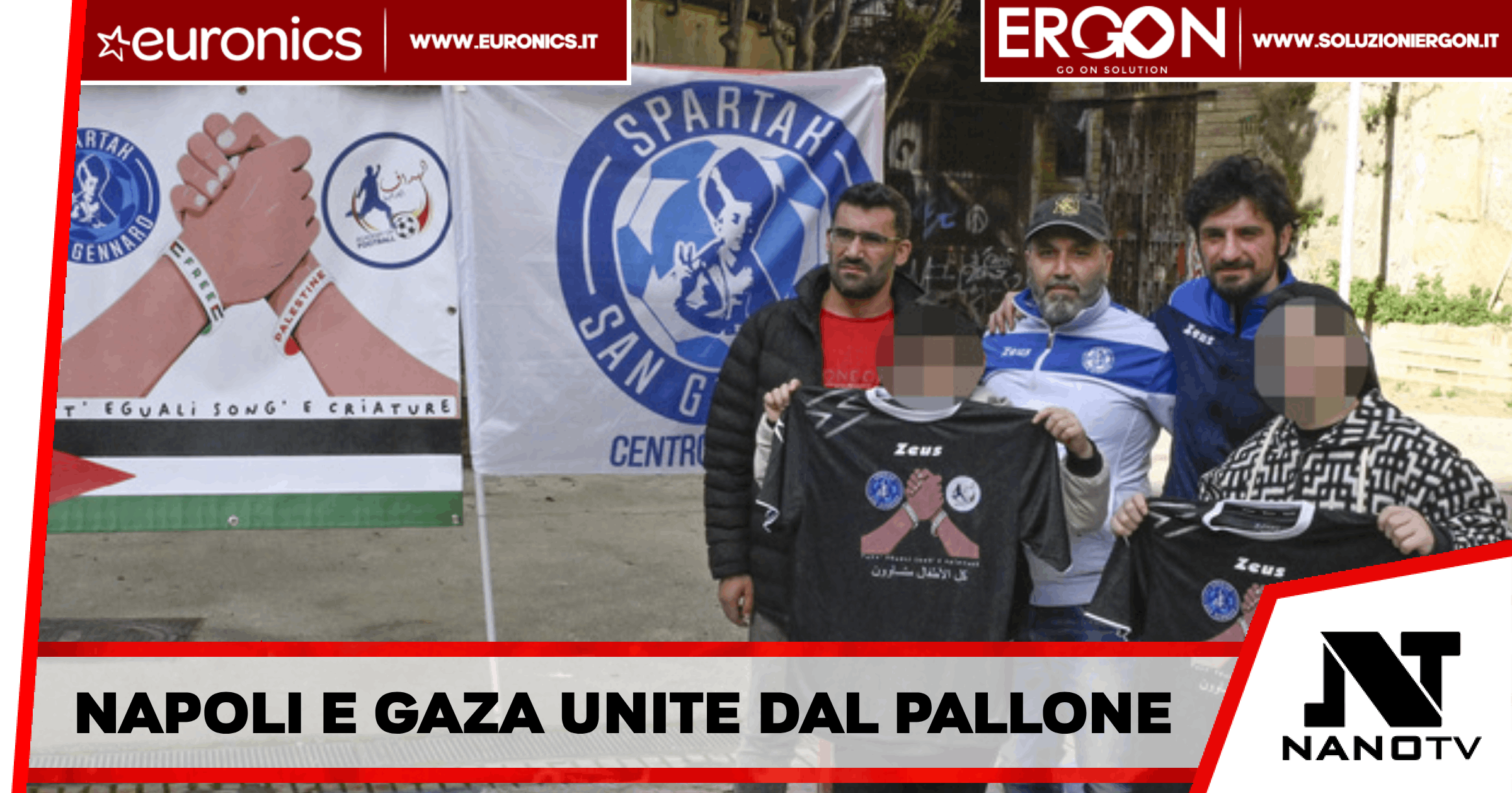 Napoli – Il calcio come ponte tra popoli: il gemellaggio tra Spartak San Gennaro e Al Haddaf Team