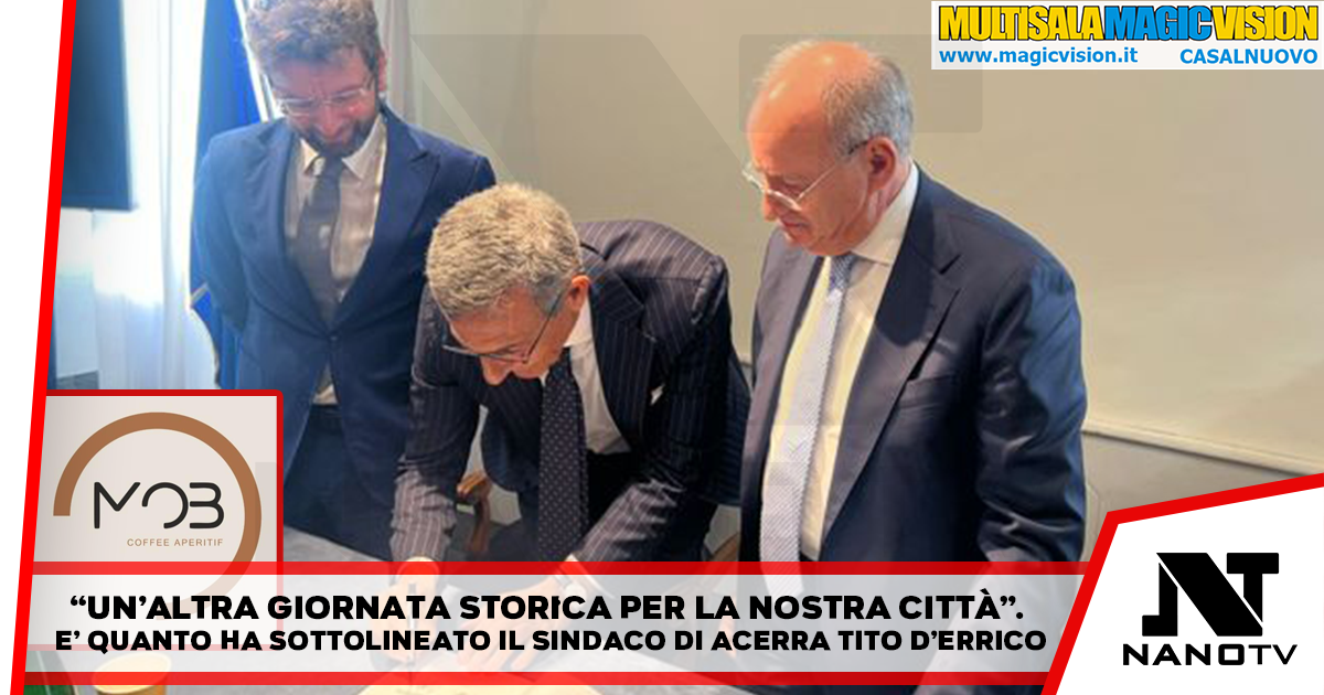 Acerra. Piscina, firmata la convenzione tra il Comune e la Federazione Italiana Nuoto